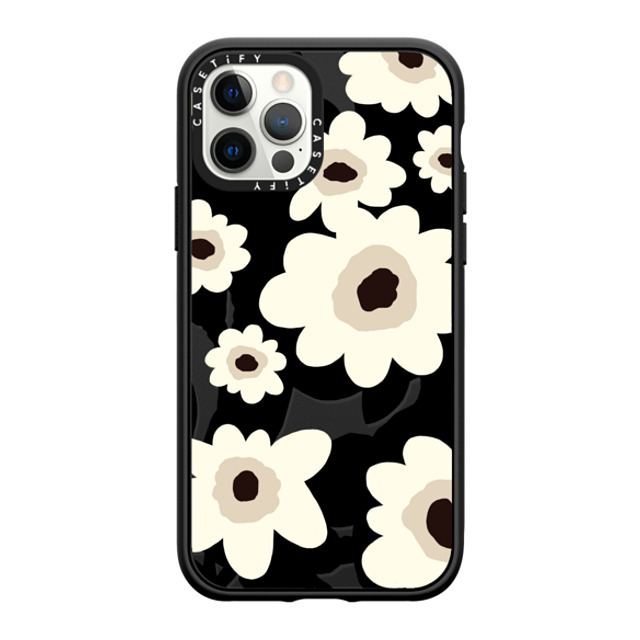 designlovefest x CASETiFY iPhone 12 Pro Case Floral マットブラック Impact Case MagSafe Compatible Flowers Mother's Day designlovefest x CASETiFY iPhone 12 Pro Case Floral マットブラック Impact Case MagSafe Compatible Flowers Mother's Day