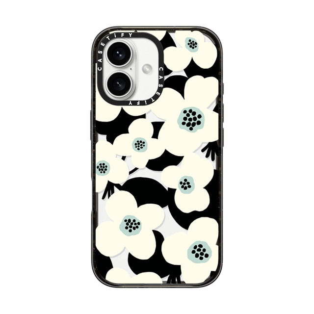 designlovefest x CASETiFY iPhone 16 Case Black Impact Case Blossom flowers Mother's Day designlovefest x CASETiFY iPhone 16 Case Black Impact Case Blossom flowers Mother's Day