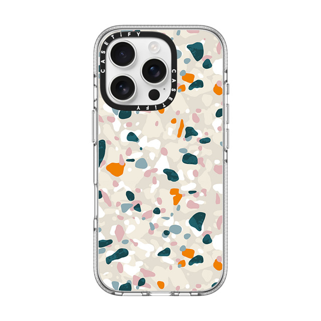designlovefest x CASETiFY iPhone 16 Pro Case クリア クリア ケース MagSafe対応 Terrazzo Back to School designlovefest x CASETiFY iPhone 16 Pro Case クリア クリア ケース MagSafe対応 Terrazzo Back to School