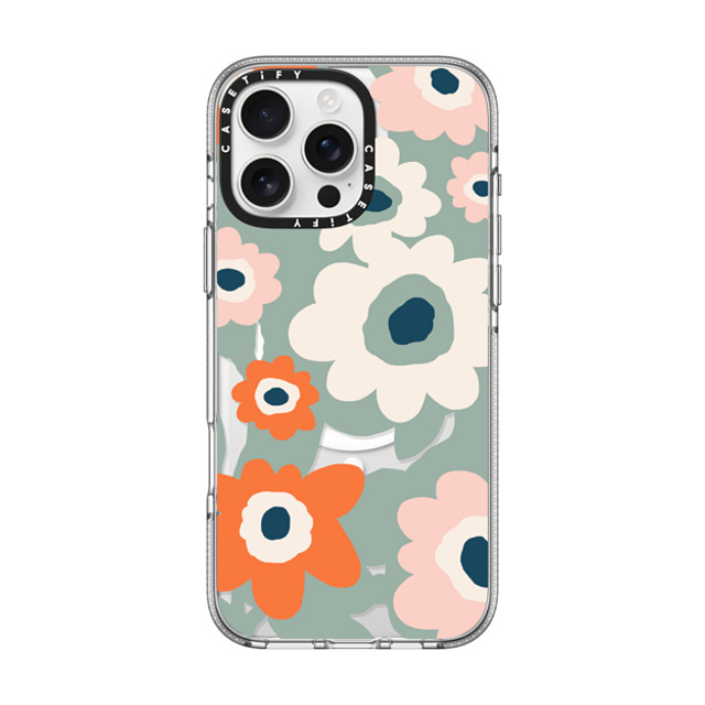 designlovefest x CASETiFY iPhone 16 Pro Max ケース クリア クリア ケース MagSafe対応 Flowers #3 Back to School designlovefest x CASETiFY iPhone 16 Pro Max ケース クリア クリア ケース MagSafe対応 Flowers #3 Back to School