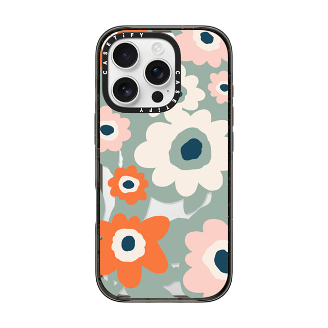designlovefest x CASETiFY iPhone 16 Pro ケース ブラック インパクトケース Flowers #3 Back to School designlovefest x CASETiFY iPhone 16 Pro ケース ブラック インパクトケース Flowers #3 Back to School