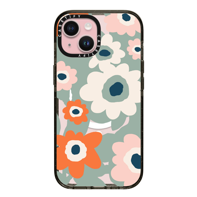 designlovefest x CASETiFY iPhone 15 Case Black Impact Case MagSafe Compatible Flowers #3 Mother's Day designlovefest x CASETiFY iPhone 15 Case Black Impact Case MagSafe Compatible Flowers #3 Mother's Day