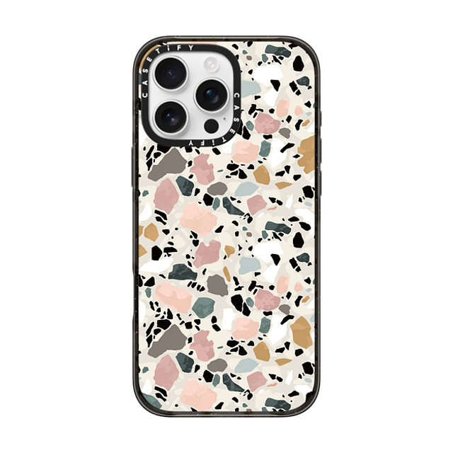 designlovefest x CASETiFY iPhone 16 Pro Max Case Minimalism Black Impact Case MagSafe Compatible Terrazzo Back to School designlovefest x CASETiFY iPhone 16 Pro Max Case Minimalism Black Impact Case MagSafe Compatible Terrazzo Back to School