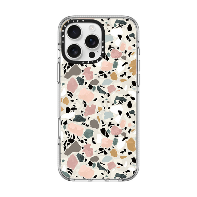 designlovefest x CASETiFY iPhone 16 Pro Max ケース Minimalism クリア クリア ケース MagSafe対応 Terrazzo Back to School designlovefest x CASETiFY iPhone 16 Pro Max ケース Minimalism クリア クリア ケース MagSafe対応 Terrazzo Back to School