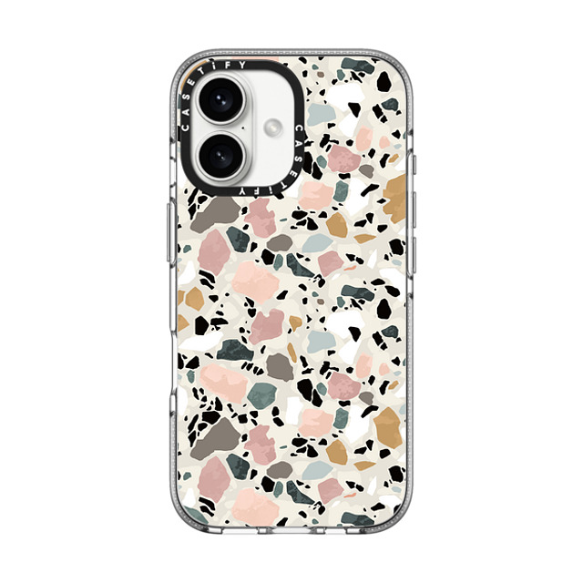 designlovefest x CASETiFY iPhone 16 ケース Minimalism クリア クリア ケース MagSafe対応 Terrazzo Back to School designlovefest x CASETiFY iPhone 16 ケース Minimalism クリア クリア ケース MagSafe対応 Terrazzo Back to School