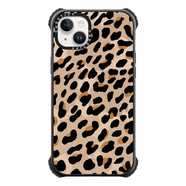 designlovefest x CASETiFY iPhone 14 Plus Case Matte Black ウルトラ インパクトケース MagSafe 対応 Leopard Print designlovefest x CASETiFY iPhone 14 Plus Case Matte Black ウルトラ インパクトケース MagSafe 対応 Leopard Print