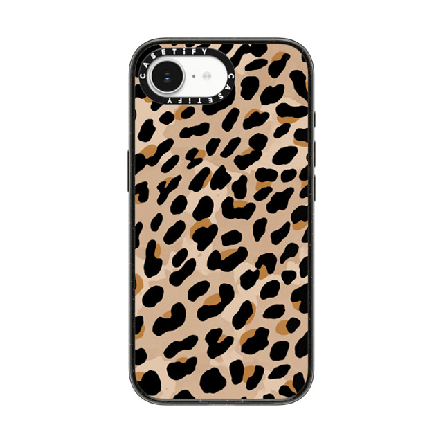 designlovefest x CASETiFY iPhone 16e ケース Leopard,Animal ブラック インパクトケース MagSafe対応 Leopard Print Back to School designlovefest x CASETiFY iPhone 16e ケース Leopard,Animal ブラック インパクトケース MagSafe対応 Leopard Print Back to School