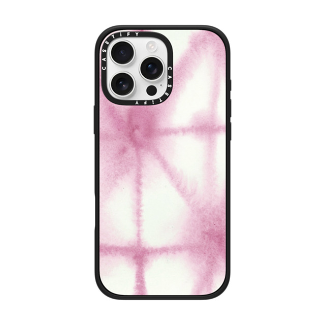 Jenna Rainey x CASETiFY iPhone 16 Pro Max ケース Fine Art マットブラック インパクトケース MagSafe対応 Purple Shibori Father's Day Jenna Rainey x CASETiFY iPhone 16 Pro Max ケース Fine Art マットブラック インパクトケース MagSafe対応 Purple Shibori Father's Day