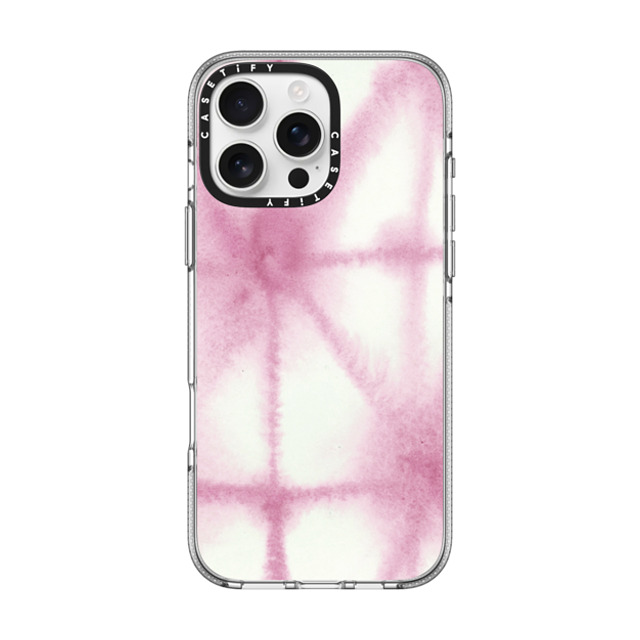 Jenna Rainey x CASETiFY iPhone 16 Pro Max ケース Fine Art クリア クリア ケース MagSafe対応 Purple Shibori Father's Day Jenna Rainey x CASETiFY iPhone 16 Pro Max ケース Fine Art クリア クリア ケース MagSafe対応 Purple Shibori Father's Day