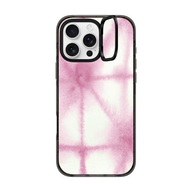 Jenna Rainey x CASETiFY iPhone 16 Pro Max ケース Fine Art ブラック インパクトリングスタンドケース MagSafe対応 Purple Shibori Father's Day Jenna Rainey x CASETiFY iPhone 16 Pro Max ケース Fine Art ブラック インパクトリングスタンドケース MagSafe対応 Purple Shibori Father's Day