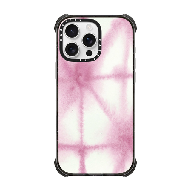 Jenna Rainey x CASETiFY iPhone 16 Pro Max ケース Fine Art ブラック ウルトラ インパクトケース MagSafe 対応 Purple Shibori Father's Day Jenna Rainey x CASETiFY iPhone 16 Pro Max ケース Fine Art ブラック ウルトラ インパクトケース MagSafe 対応 Purple Shibori Father's Day