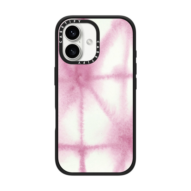 Jenna Rainey x CASETiFY iPhone 16 ケース Fine Art マットブラック インパクトケース MagSafe対応 Purple Shibori Father's Day Jenna Rainey x CASETiFY iPhone 16 ケース Fine Art マットブラック インパクトケース MagSafe対応 Purple Shibori Father's Day