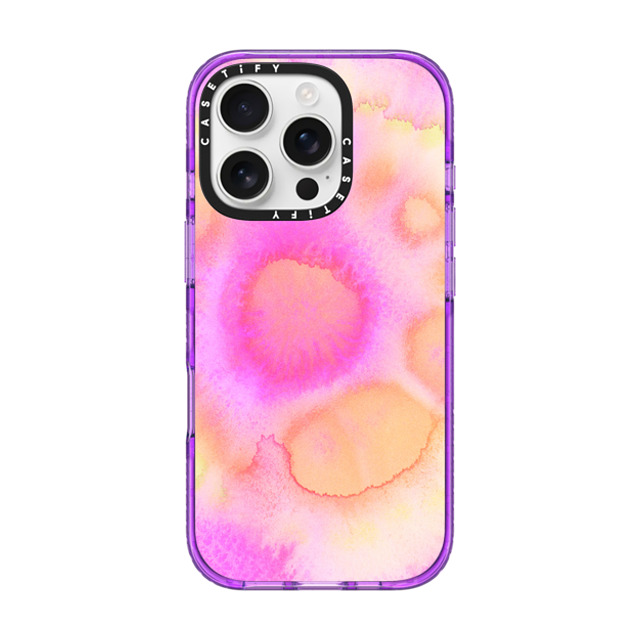 Jenna Rainey x CASETiFY iPhone 16 Pro ケース Geometric,Fine Art パープル インパクトケース Groovy Baby iPhone Case Back to School Jenna Rainey x CASETiFY iPhone 16 Pro ケース Geometric,Fine Art パープル インパクトケース Groovy Baby iPhone Case Back to School
