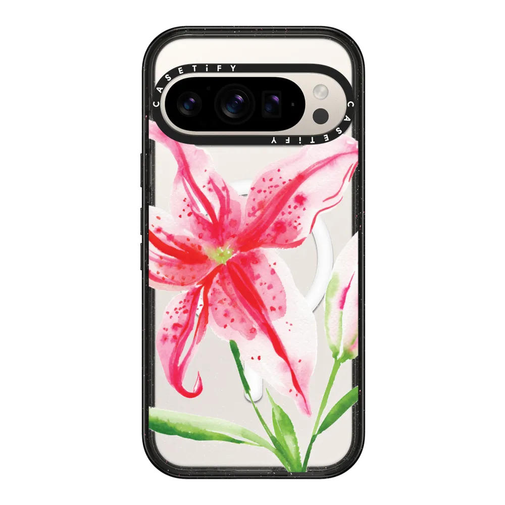 Impact Magnetic Pixel 9 Pro Case - Stargazer Lily