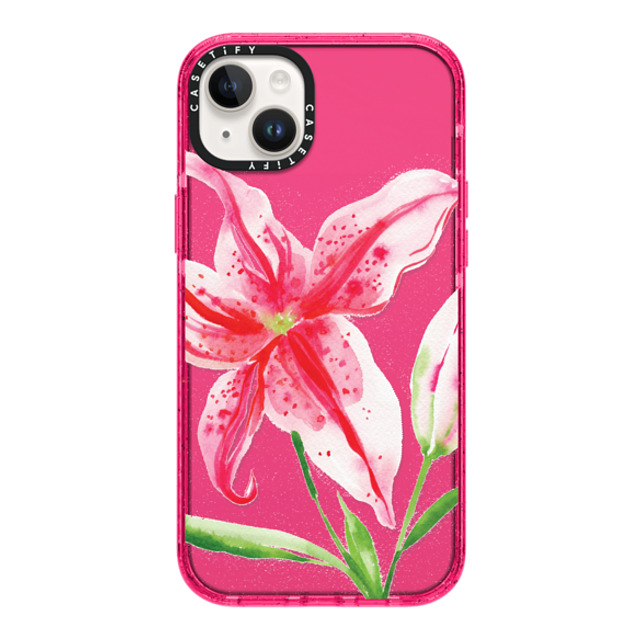 Jenna Rainey x CASETiFY iPhone 14 Plus Case Floral,Fine Art Bubble Gum インパクトケース Stargazer Lily Mother's Day Jenna Rainey x CASETiFY iPhone 14 Plus Case Floral,Fine Art Bubble Gum インパクトケース Stargazer Lily Mother's Day