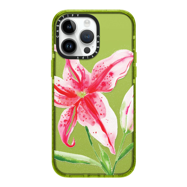 Jenna Rainey x CASETiFY iPhone 14 Pro Max ケース Floral,Fine Art Kiwi インパクトケース Stargazer Lily Back to School Jenna Rainey x CASETiFY iPhone 14 Pro Max ケース Floral,Fine Art Kiwi インパクトケース Stargazer Lily Back to School