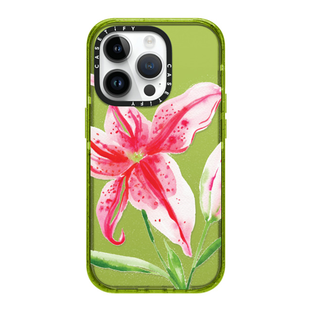Jenna Rainey x CASETiFY iPhone 14 Pro ケース Floral,Fine Art Kiwi インパクトケース Stargazer Lily Back to School Jenna Rainey x CASETiFY iPhone 14 Pro ケース Floral,Fine Art Kiwi インパクトケース Stargazer Lily Back to School