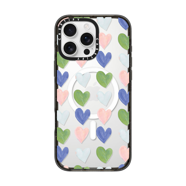 Jenna Rainey x CASETiFY iPhone 16 Pro Max Case Love,Fine Art Black Impact Case MagSafe Compatible Faded Hearts Back to School Jenna Rainey x CASETiFY iPhone 16 Pro Max Case Love,Fine Art Black Impact Case MagSafe Compatible Faded Hearts Back to School