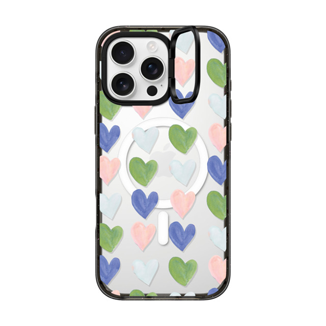 Jenna Rainey x CASETiFY iPhone 16 Pro Max Case Love,Fine Art Black インパクトリングスタンドケース MagSafe対応 Faded Hearts Back to School Jenna Rainey x CASETiFY iPhone 16 Pro Max Case Love,Fine Art Black インパクトリングスタンドケース MagSafe対応 Faded Hearts Back to School