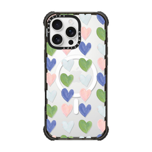 Jenna Rainey x CASETiFY iPhone 16 Pro Max Case Love,Fine Art Black ウルトラ インパクトケース MagSafe 対応 Faded Hearts Back to School Jenna Rainey x CASETiFY iPhone 16 Pro Max Case Love,Fine Art Black ウルトラ インパクトケース MagSafe 対応 Faded Hearts Back to School