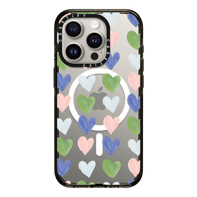 Jenna Rainey x CASETiFY iPhone 15 Pro Case Love,Fine Art Black Impact Case MagSafe Compatible Faded Hearts Back to School Jenna Rainey x CASETiFY iPhone 15 Pro Case Love,Fine Art Black Impact Case MagSafe Compatible Faded Hearts Back to School