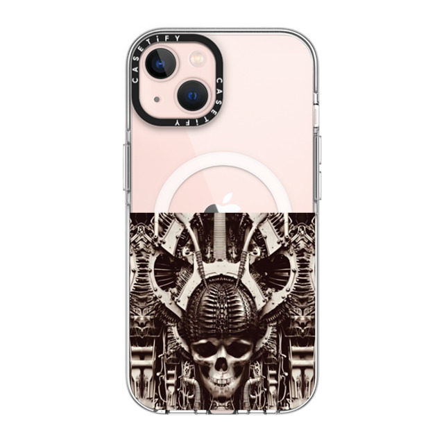 Gabe Shum x CASETiFY iPhone 13 ケース Clear クリア ケース MagSafe対応 Steampunk