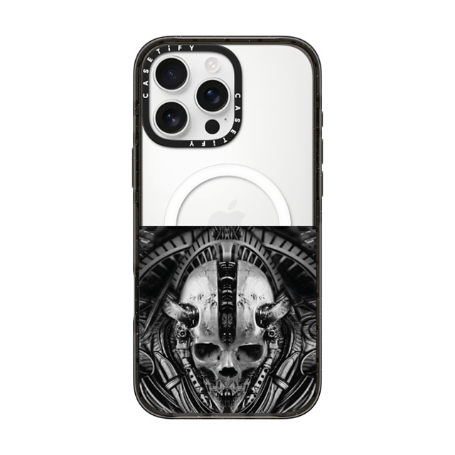 Gabe Shum x CASETiFY iPhone 16 Pro Max ケース Black インパクトケース MagSafe対応 Future Rhythm