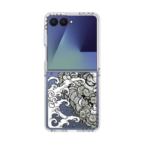 Galaxy Z Flip7 - Lucky Foo Dog by Gabe Shum