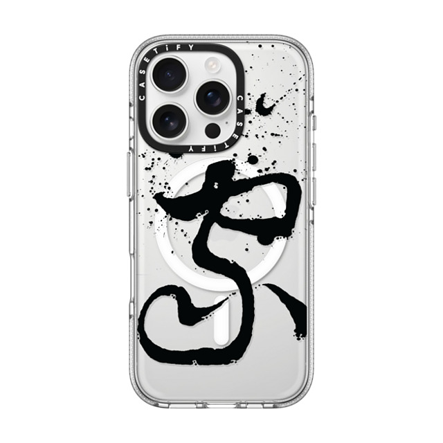 Gabe Shum x CASETiFY iPhone 16 Pro Case Quote,Monochrome Clear Clear Case MagSafe Compatible Where Love Is by Gabe Shum Mother's Day Gabe Shum x CASETiFY iPhone 16 Pro Case Quote,Monochrome Clear Clear Case MagSafe Compatible Where Love Is by Gabe Shum Mother's Day