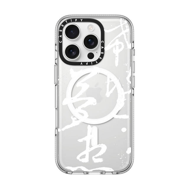 Gabe Shum x CASETiFY iPhone 16 Pro ケース クリア クリア ケース MagSafe対応 Hopes N Dreams by Gabe Shum