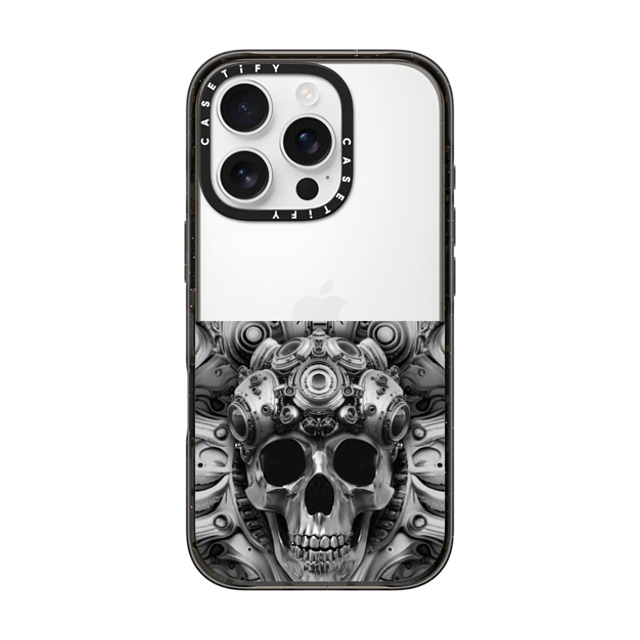 Gabe Shum x CASETiFY iPhone 16 Pro ケース Black インパクトケース Rebel Spirit
