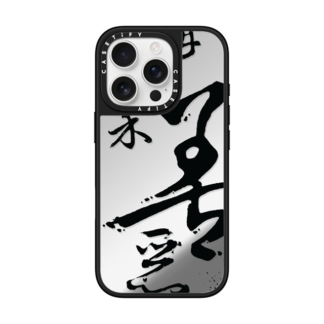 Gabe Shum x CASETiFY iPhone 16 Pro Case Quote,Monochrome Silver on Black ミラーケース MagSafe対応 Karma by Gabe Shum Back to School Gabe Shum x CASETiFY iPhone 16 Pro Case Quote,Monochrome Silver on Black ミラーケース MagSafe対応 Karma by Gabe Shum Back to School