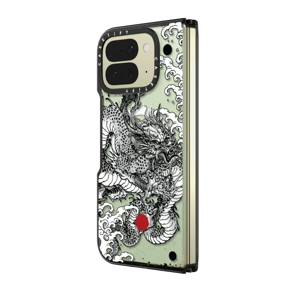 Impact Magnetic Pixel 10 Pro Fold Case - Power Dragon