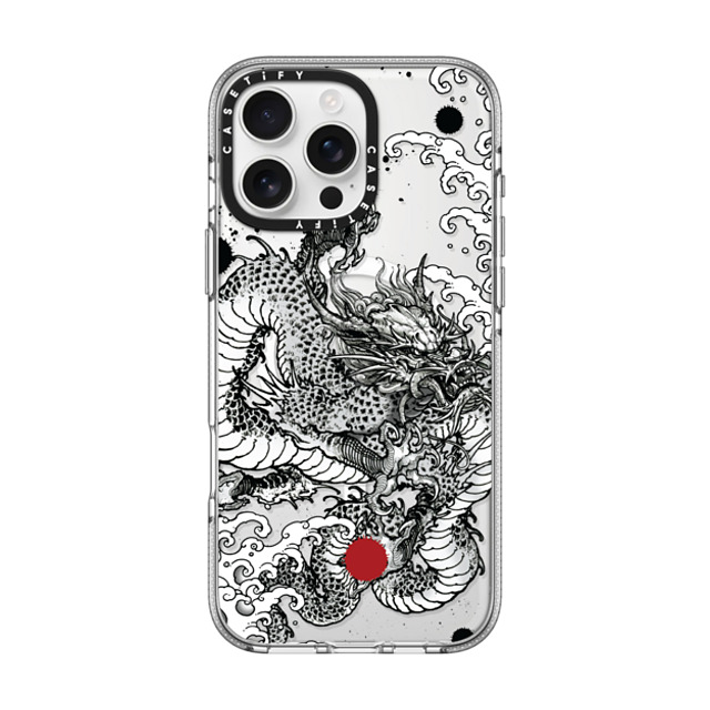 Gabe Shum x CASETiFY iPhone 16 Pro Max ケース クリア クリア ケース MagSafe対応 Power Dragon