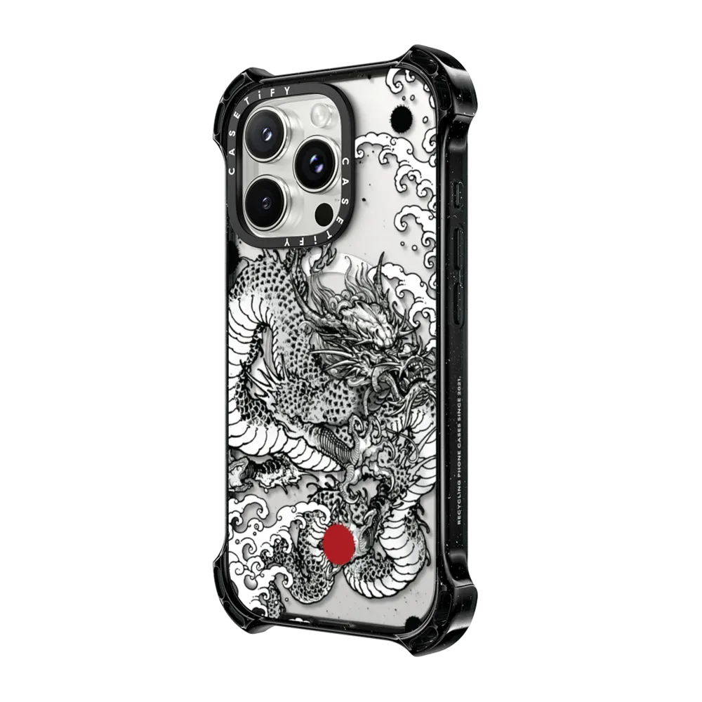 Bounce iPhone 16 Pro Max Case MagSafe Compatible - Power Dragon