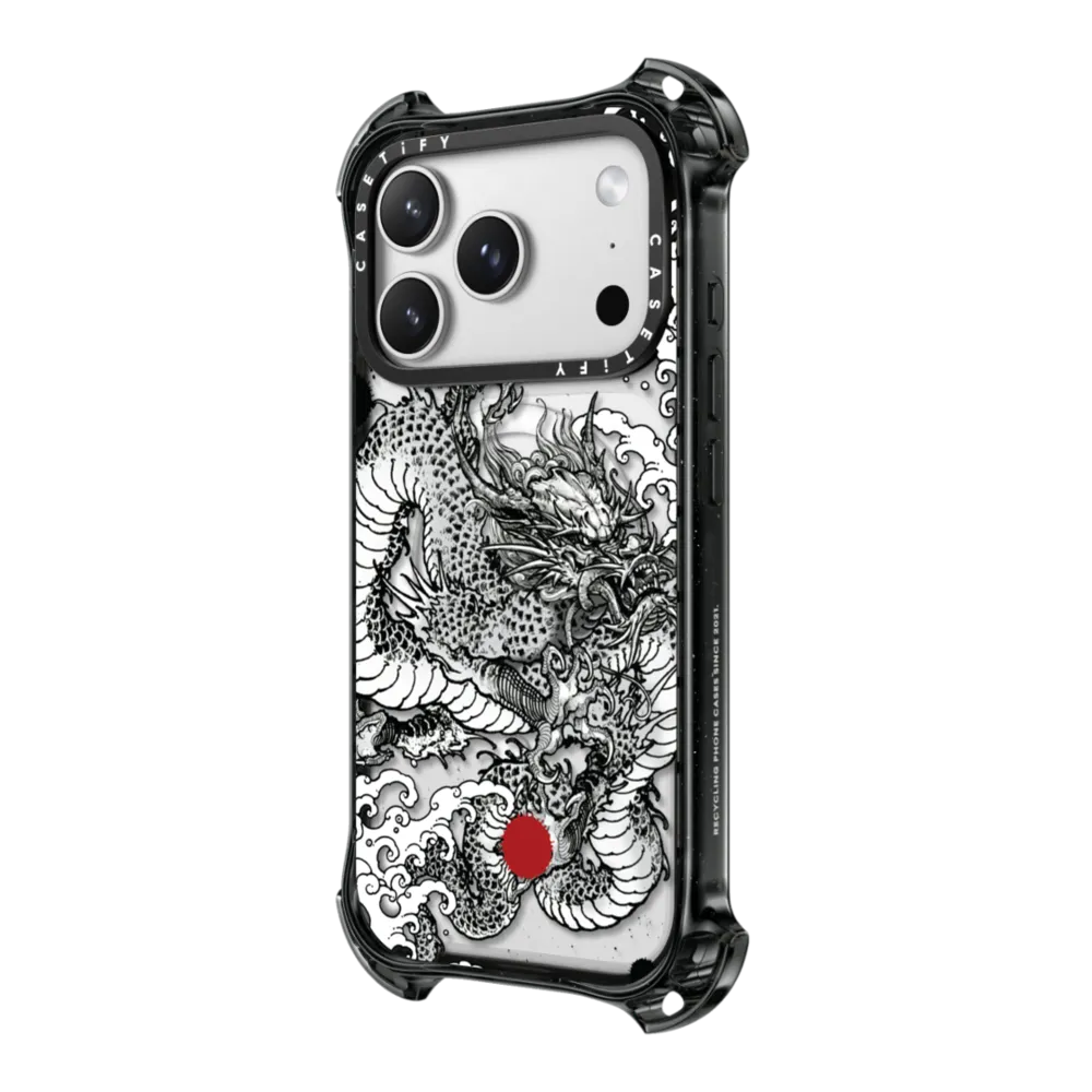 Bounce iPhone 17 Pro Max Case MagSafe Compatible - Power Dragon