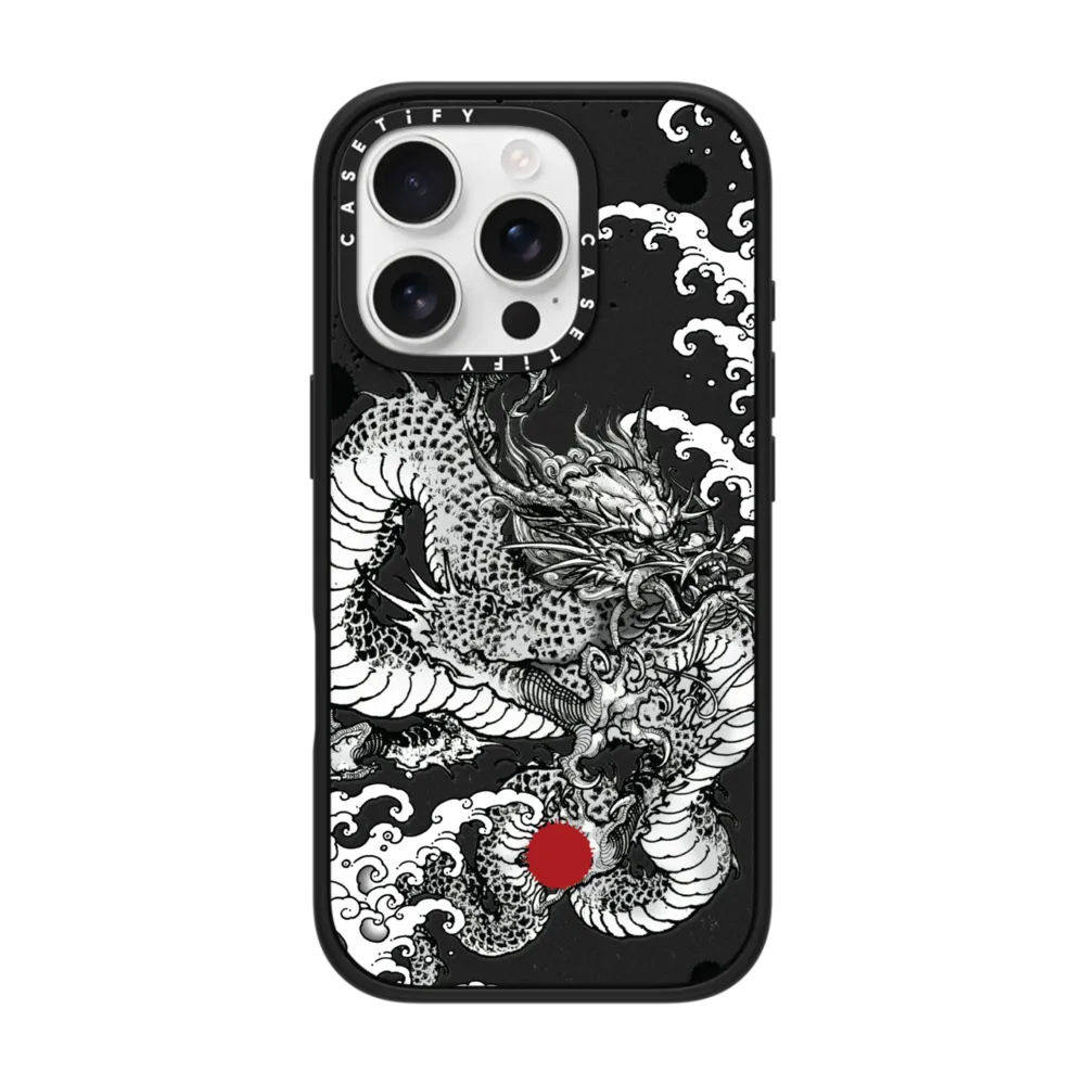Impact iPhone 16 Pro Case MagSafe Compatible - Power Dragon
