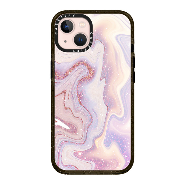 CASETiFY iPhone 13 ケース ブラック インパクトケース MagSafe対応 design 035 anna j. elizabeth