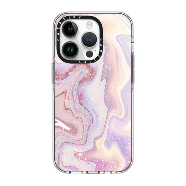 CASETiFY iPhone 14 Pro ケース クリア クリア ケース MagSafe対応 design 035 anna j. elizabeth