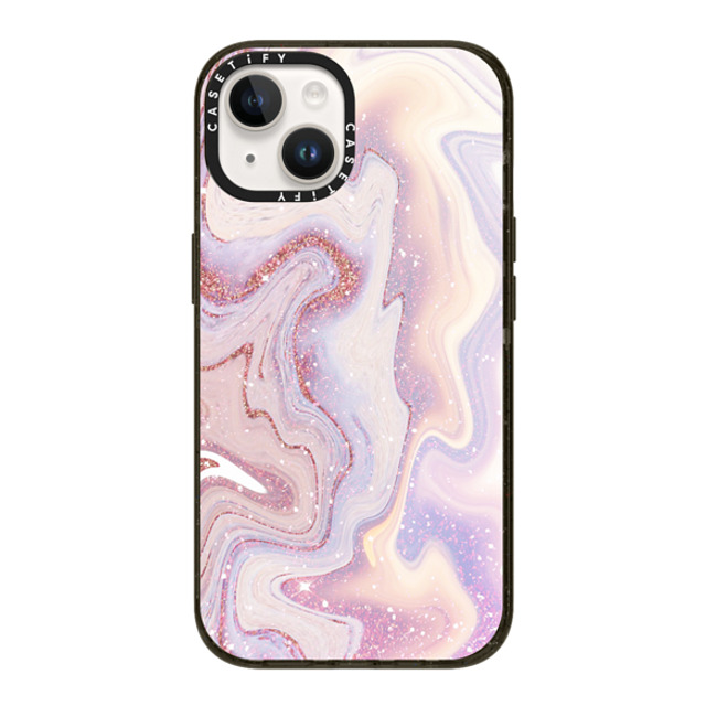 CASETiFY iPhone 14 ケース ブラック インパクトケース design 035 anna j. elizabeth