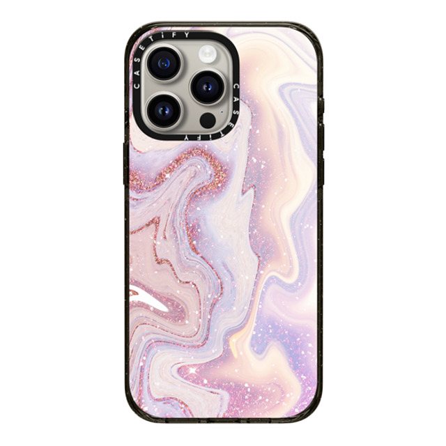 CASETiFY iPhone 15 Pro Max ケース ブラック インパクトケース design 035 anna j. elizabeth