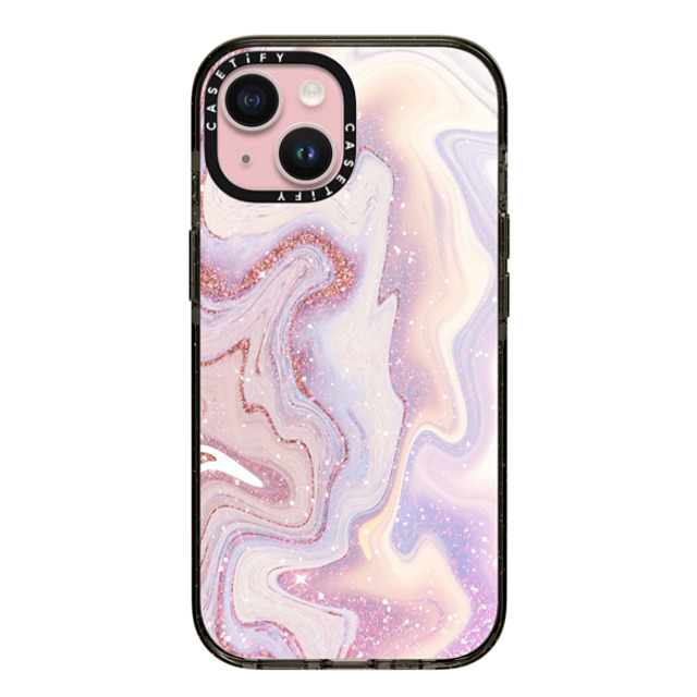 CASETiFY iPhone 15 ケース ブラック インパクトケース design 035 anna j. elizabeth