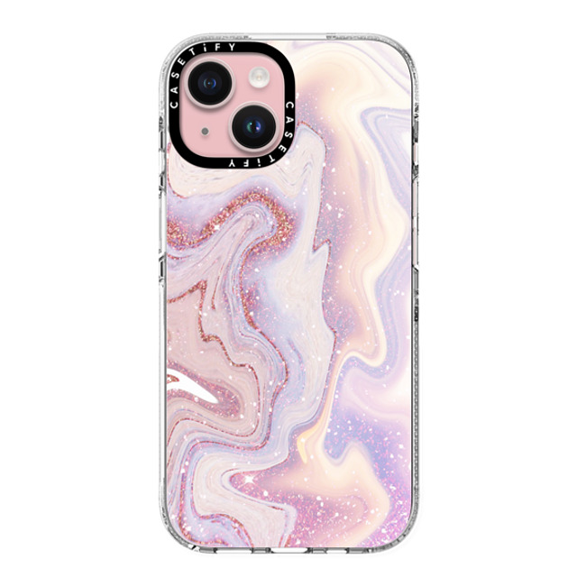 CASETiFY iPhone 15 ケース クリア クリア ケース MagSafe対応 design 035 anna j. elizabeth