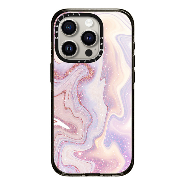 CASETiFY iPhone 15 Pro ケース ブラック インパクトケース design 035 anna j. elizabeth