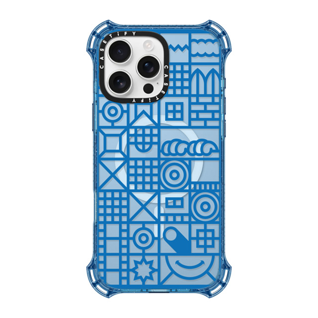 Grafflex x CASETiFY iPhone 16 Pro Max Case ベイビーブルー バウンスケース FRAME BLUE Grafflex x CASETiFY iPhone 16 Pro Max Case ベイビーブルー バウンスケース FRAME BLUE