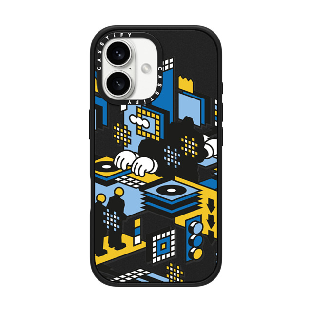 Grafflex x CASETiFY iPhone 16 ケース Checkered,Cartoon マットブラック インパクトケース MagSafe対応 MAKE IT LOUDER Mother's Day Grafflex x CASETiFY iPhone 16 ケース Checkered,Cartoon マットブラック インパクトケース MagSafe対応 MAKE IT LOUDER Mother's Day