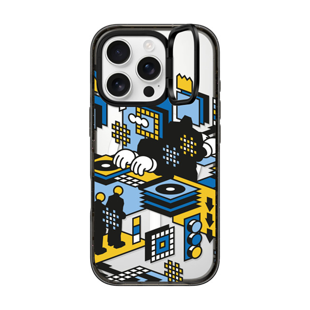 Grafflex x CASETiFY iPhone 16 Pro ケース Checkered,Cartoon ブラック インパクトリングスタンドケース MagSafe対応 MAKE IT LOUDER Mother's Day Grafflex x CASETiFY iPhone 16 Pro ケース Checkered,Cartoon ブラック インパクトリングスタンドケース MagSafe対応 MAKE IT LOUDER Mother's Day