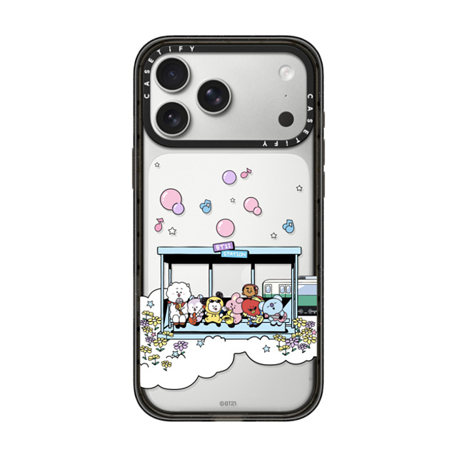BT21 x CASETiFY iPhone 17 Pro Max Case Black �C���p�N�g�P�[�X BT21 Voyage Case