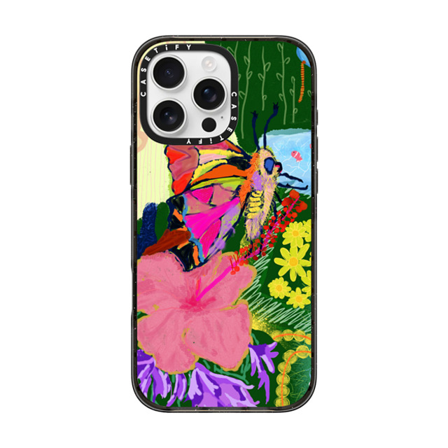 CASETiFY iPhone 16 Pro Max Case Black Impact Case butterflyforrest chihtianshih Mother's Day CASETiFY iPhone 16 Pro Max Case Black Impact Case butterflyforrest chihtianshih Mother's Day