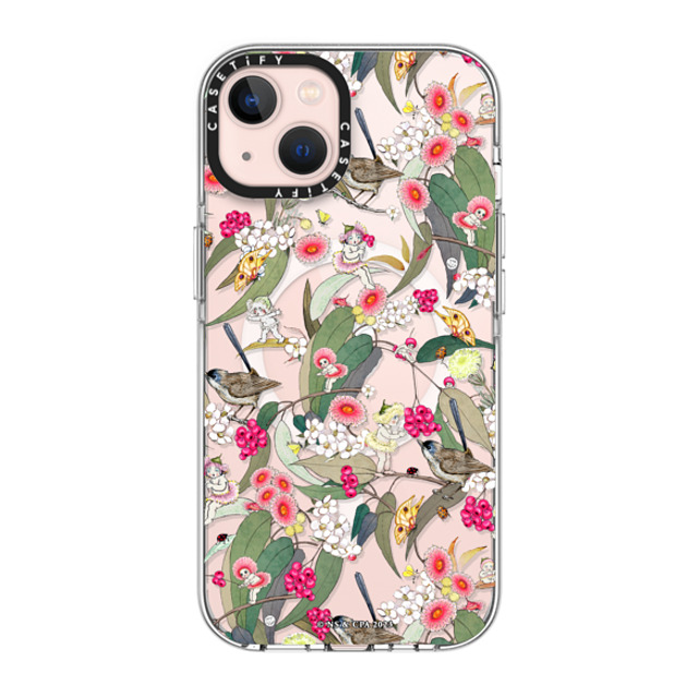 May Gibbs x CASETiFY iPhone 13 ケース クリア クリア ケース MagSafe対応 Native Berries